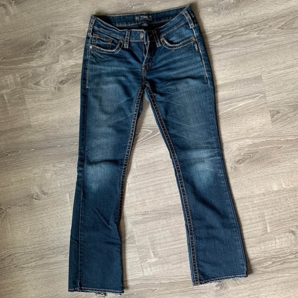 Silver Aiko Bootcut Jeans